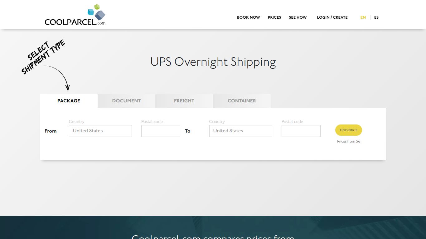 UPS Overnight Shipping - Get the Cheapest Price - Coolparcel.com